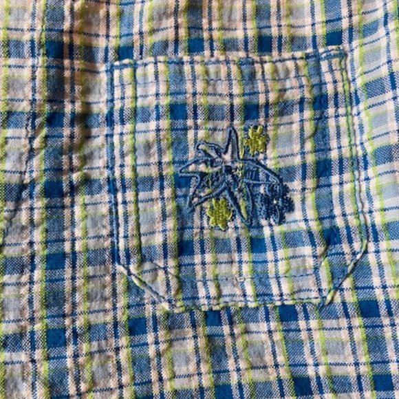 ☀️3/ $25 Girl’s Ragscals Blue Plaid Cotton Shorts Girls Size 5 - Picture 4 of 12